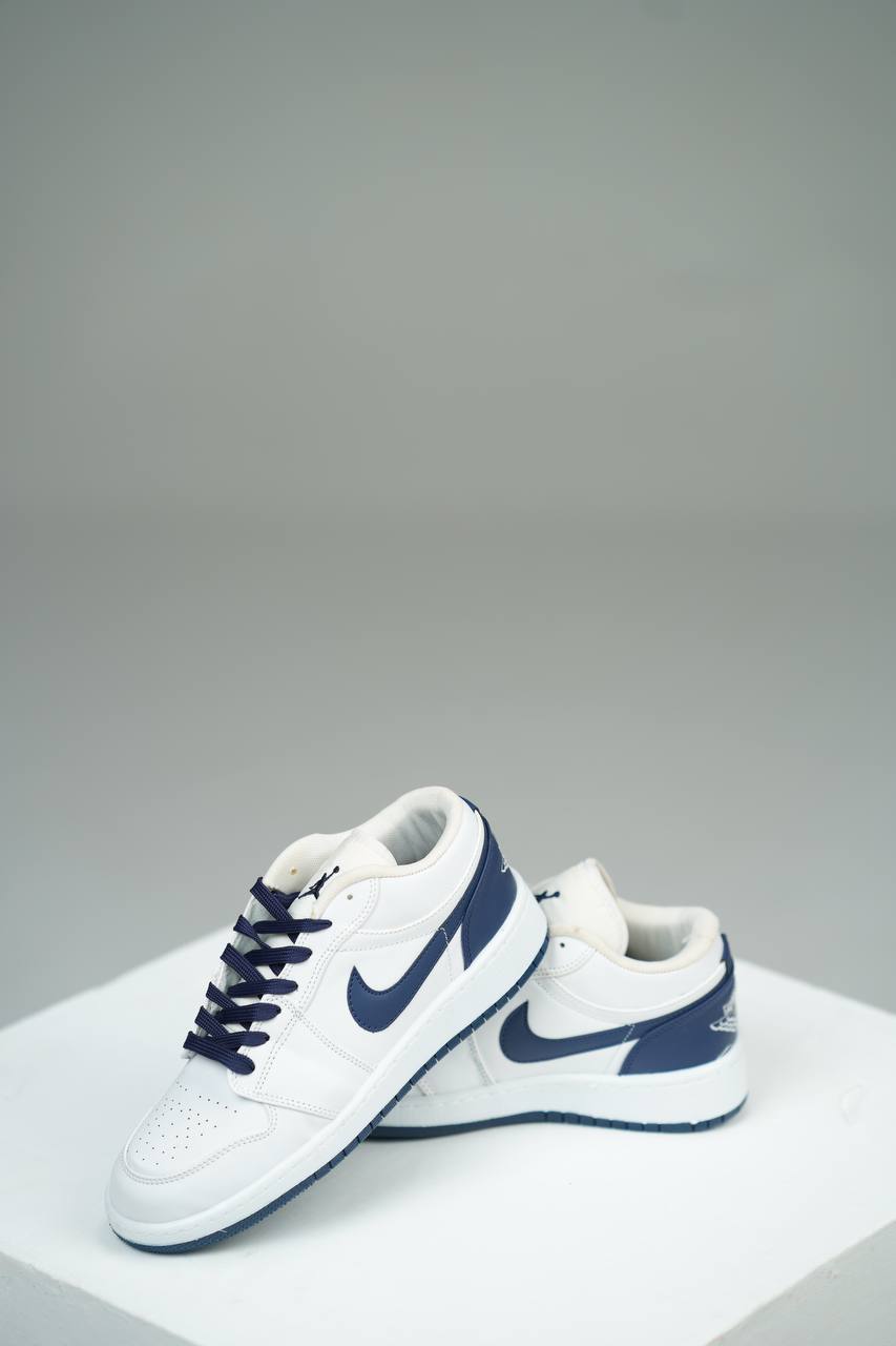 نایک ایرجردن سفید سرمه ای جدید